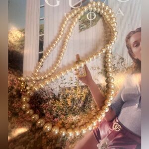 Marcella faux pearl necklace